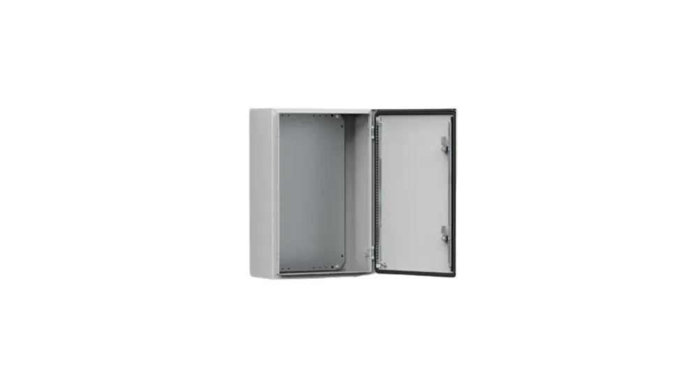 NU-LINE SINGLE DOOR MILD STEEL 250 x 250 x 150mm Encl - Grey