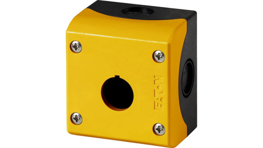 EATON  ENCLOSURES POLYCARBONATE 1 HOLE, YEL