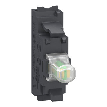 SCHNEIDER Light block, Harmony XB4, Harmony XB5, for head 22mm, universal LED, 230…240V AC, compact push in terminals