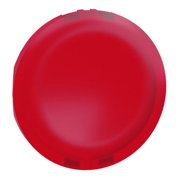 SCHNEIDER Harmony XB4. Harmony XB5. red plain lens for circular illuminated pushbutton Ø22 mm with integral LED