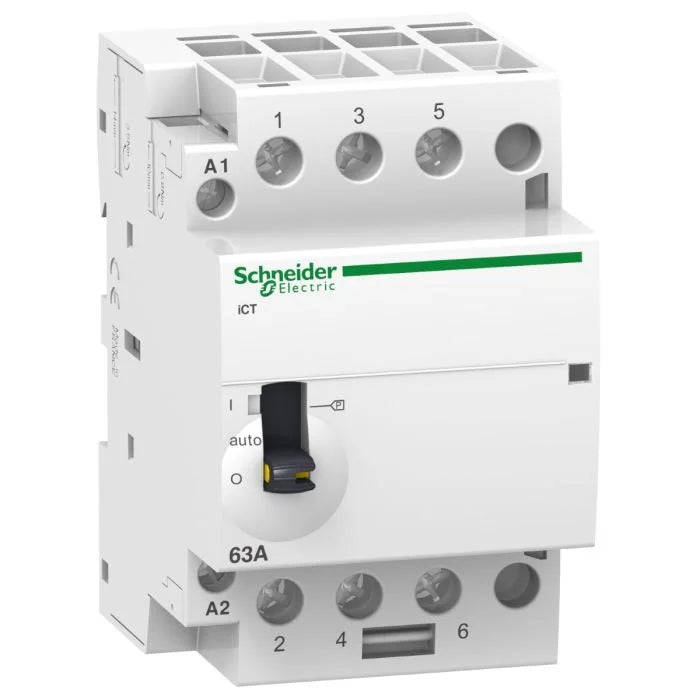 SCHNEIDER ICT 40A 3NO 220..240VAC 50HZ MANUALLY