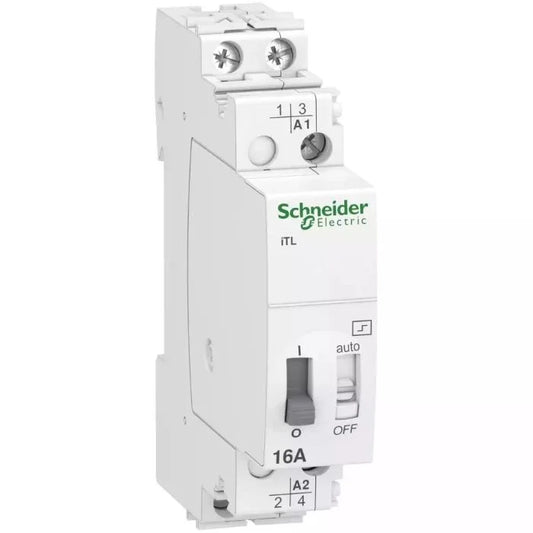 SCHNEIDER Acti9 ITL16A 2NO 230/240VAC 50-60HZ 110V