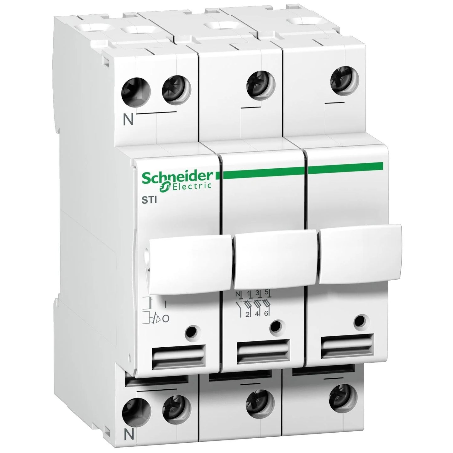 SCHNEIDER ACTI9 STI 3P-N 25A FUSE 10.3 X 38 MM FUSE