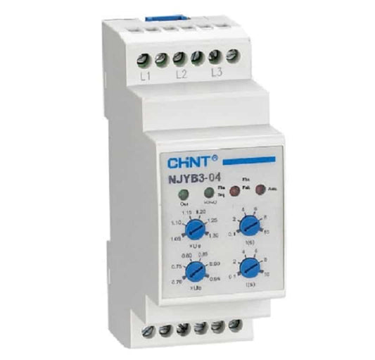 Chint Phase Failure Relay AC380V Din Rail (PF, PS, UV)