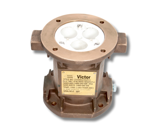 VICTOR PLUGS AND SOCKETS 3.3kV 300A Adaptor c/w Resin 95mm2