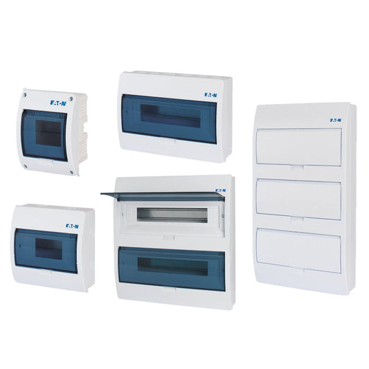 EATON  ECO Compact distribution board, surface mounted, 1-rows, 18 MU, IP40