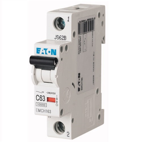 EATON CIRCUIT BREAKER 15kA CURVE D 1P - 6A