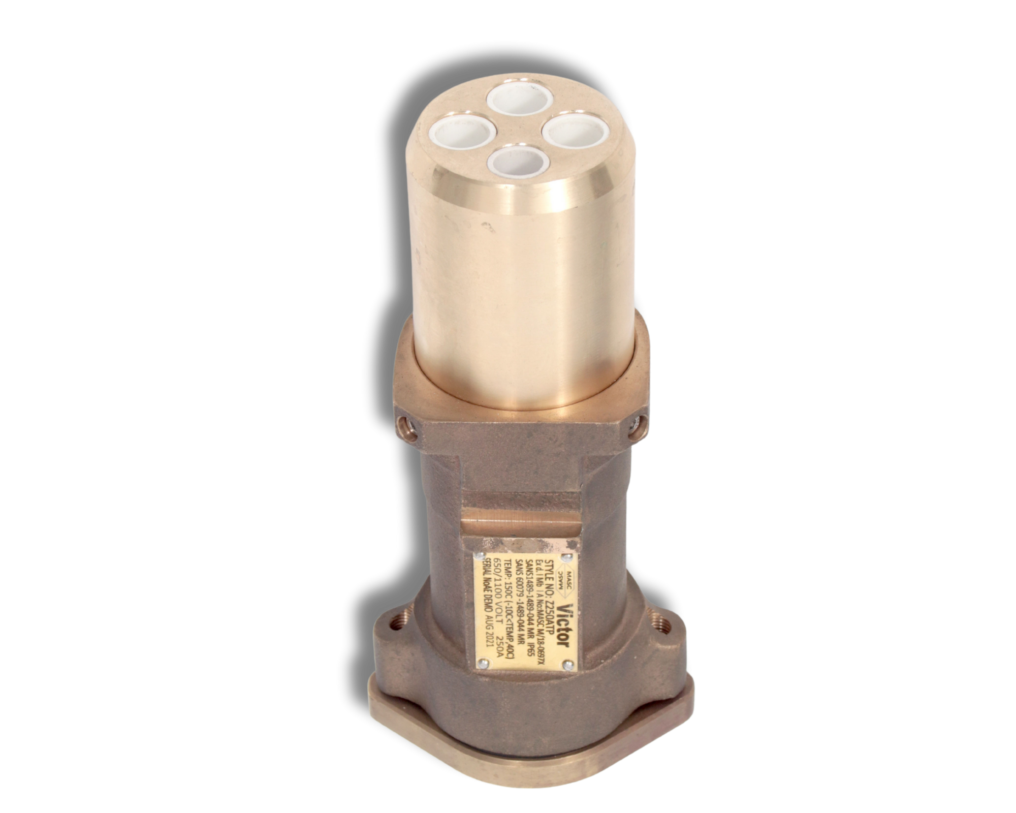 VICTOR PLUGS AND SOCKETS 250A Restrained Test Plug – Elio Electro Tech CC