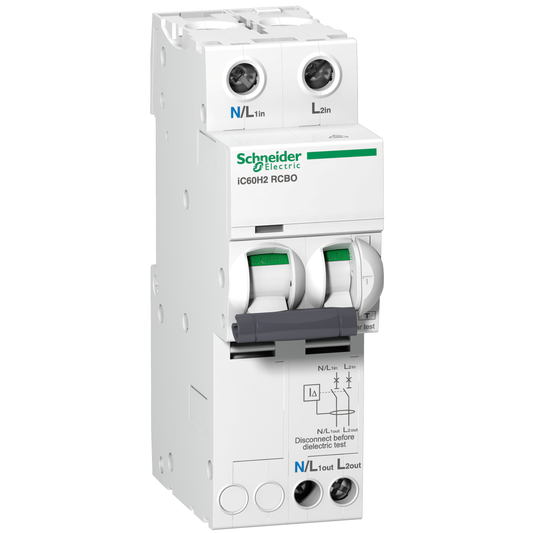SCHNEIDER Acti9 iC60H2 2P C 16A 30mA A RCBO