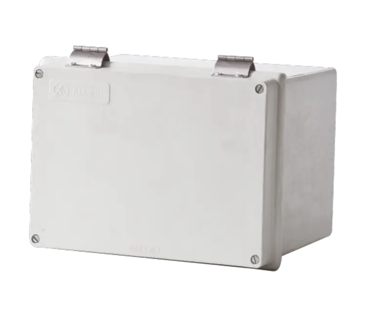 ALLBRO RL-2CHP Hinged Plain Box BOXES EXCLUDE DEVICE PLATE AND LOCKABLE LATCH - SOLD SEPARATELY