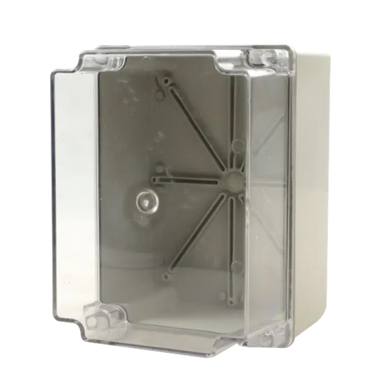 ALLBRO FEP-0025 - 190 x 140 x 135 DEEP TRANSPARENT LID NO DEVICE PLATES AVAILABLE FOR THE FABLEC RANGE