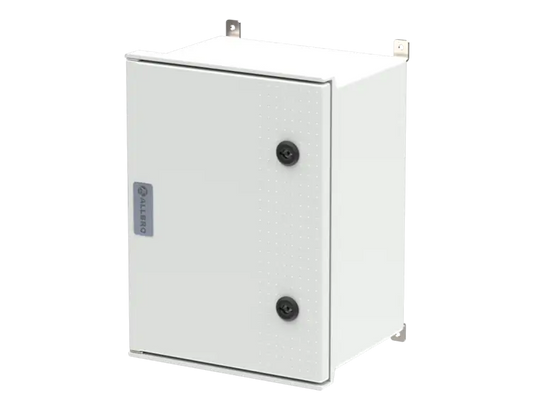 ALLBROX 4 (400X300X200) INC SMC DP ABOVE BOXES INCLUDE: SMC DEVICE PLATE, S/S HINGES, WALL BRACKETS, LOCKING MECHANISM & PANEL KEY