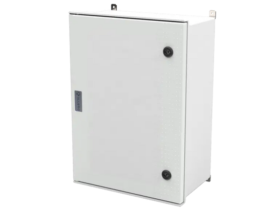 ALLBROX 5 (500X350X200) INC SMC DP ABOVE BOXES INCLUDE: SMC DEVICE PLATE, S/S HINGES, WALL BRACKETS, LOCKING MECHANISM & PANEL KEY