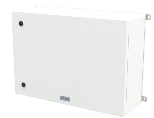 ALLBROX 6.5 (500X700X246) LANDSCAPE INC SMC DP ABOVE BOXES INCLUDE: SMC DEVICE PLATE, S/S HINGES, WALL BRACKETS, LOCKING MECHANISM & PANEL KEY