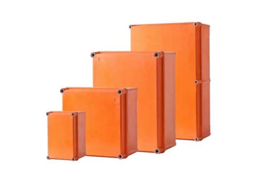 ALLBRO OK2-O Orange Box ABOVE BOXES INCLUDE DMC MOUNTING PLATE,BRACKETS & HINGES