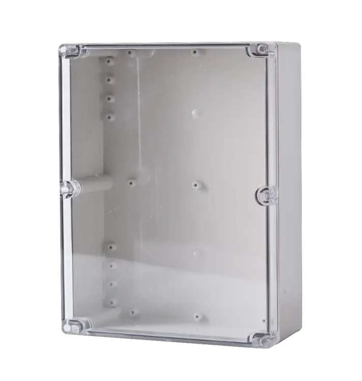 ALLBRO ENL302313C Grey Base + Clear Lid BOXES EXCLUDE DEVICE PLATE - SOLD SEPARATELY