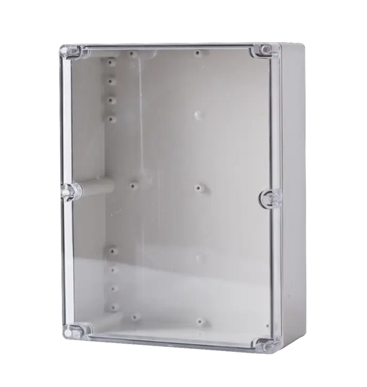 ALLBRO ENL302313C Grey Base + Clear Lid BOXES EXCLUDE DEVICE PLATE - SOLD SEPARATELY