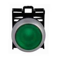 EATON ILLUM PUSHBUTTON OPER FLSH MOM	 GRN