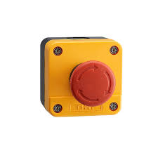 Chint Emergency Stop 65 x 65 Yellow Enclosure