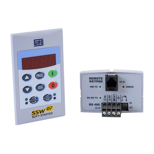 WEG SOFT-STARTER ACCESSORIES Remote human-machine interface kit (HMI LED + HMI interface module) for SSW07