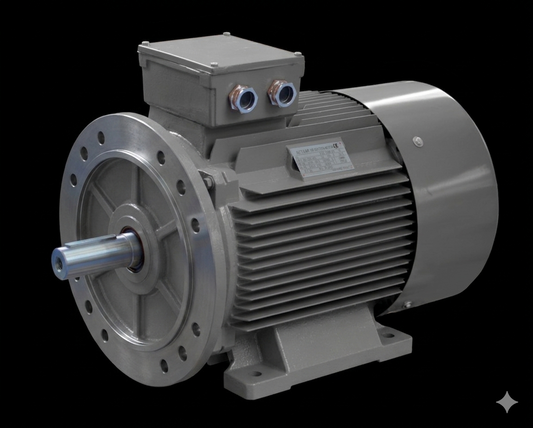 ACTOM 160KW 6-POLE 400V THREE PHASE  FLANGE MOUNT CAST IRON SQUIRREL CAGE MOTOR