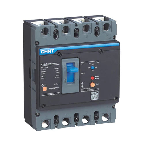 Chint 70KA 3P+N 630A Earth Leakage OL Protection