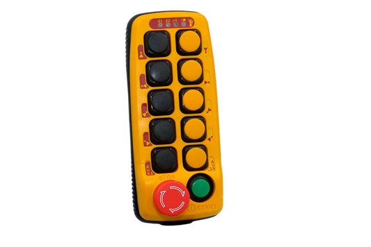 ITOWA RADIO CONTROL RUNNER 48/230VAC 10 DOUBLE STEP BUTTONS + START + E STOP