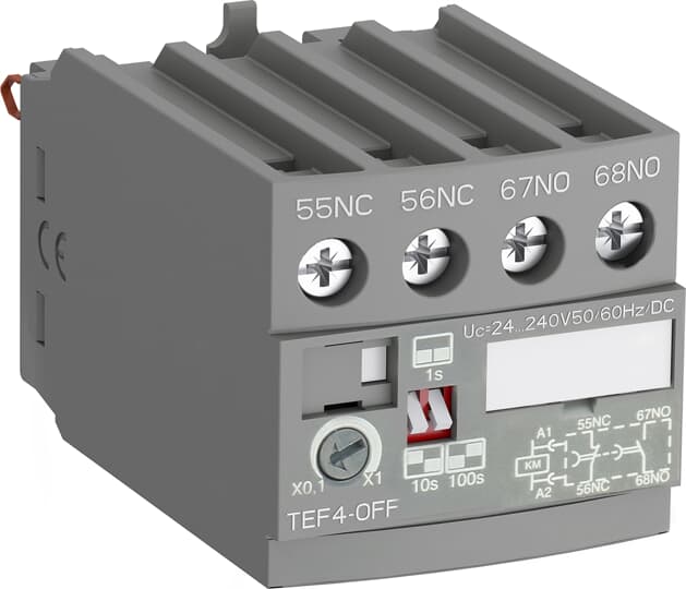 ABB TEF4-OFF Frontal Electronic Timer 1SBN020114R1000
