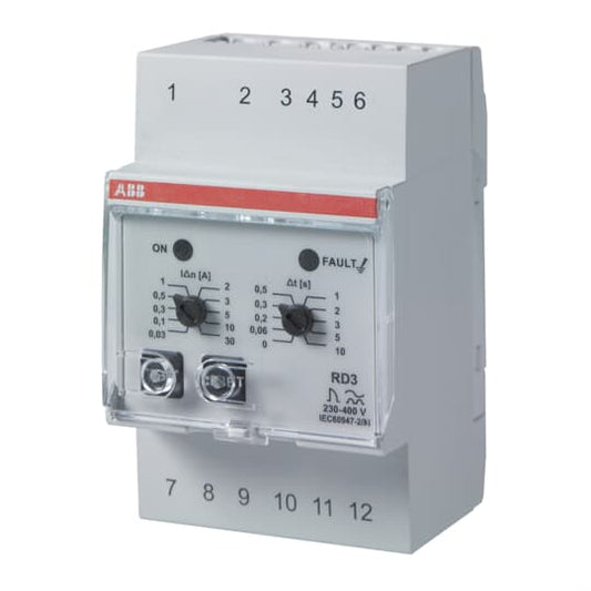 ABB RD3P Residual Current Monitor 2CSJ203001R0002