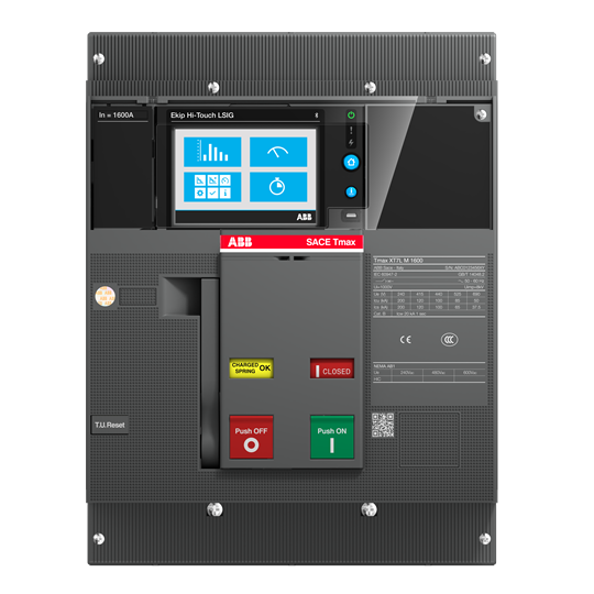 ABB XT7S M 800 Ekip Touch LSI In=800A 3p F F - 1SDA101378R1
