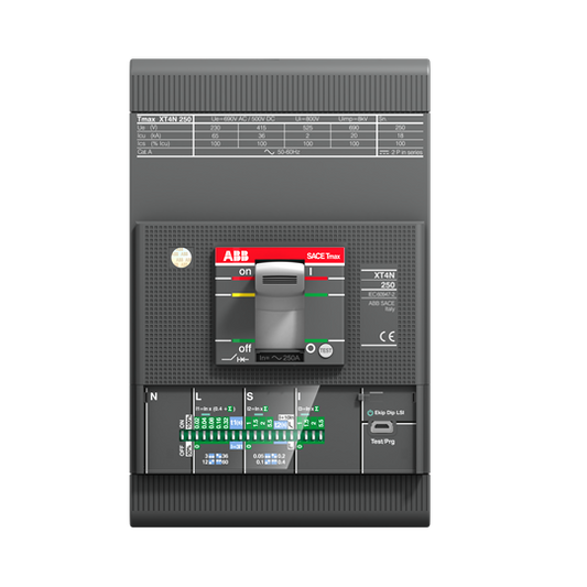 ABB XT4H 160 Ekip LS/I In=100A 3p F F - 1SDA068513R1