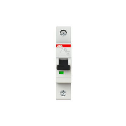 ABB S201-C50 Miniature Circuit Breaker - 1P - C - 50 A 2CDS251001R0504