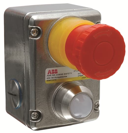 ABB EstrongZ LED Emergency stop button 2TLA050220R0222