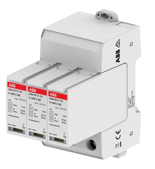 ABB OVR PV T1-T2 5-1000 P QS Surge Protective Device 2CTB812050R1000 ...