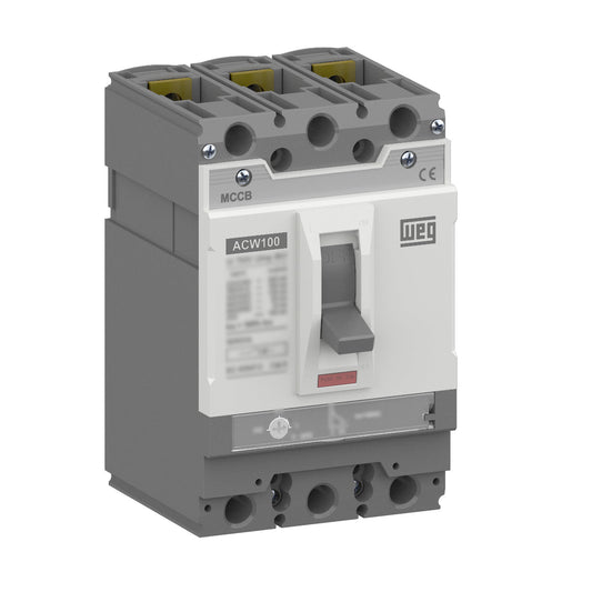WEG MOULDED CASE CIRCUIT BREAKER ACW100V-FMU20-3 150kA 3P DIST. 20A FIXED THERM. MAG. 10583682