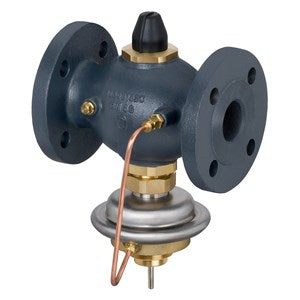 Danfoss AVQT, PN 25, DN 40, Flow rate [m3/h]: 0.80 - 12.00, Flange, Mounting version: free