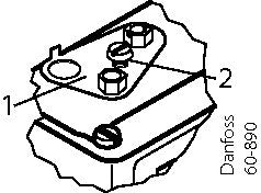 Danfoss Switches accessories, Locking Plate With Screws