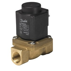 Danfoss Solenoid valve, EV225B, Function: NC, G, 1/2, PTFE, Supply voltage [V] AC: 240