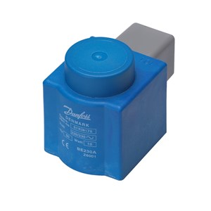 Danfoss Solenoid coil, BE115CS, DIN Spade, Supply voltage [V] AC: 115, Multi pack