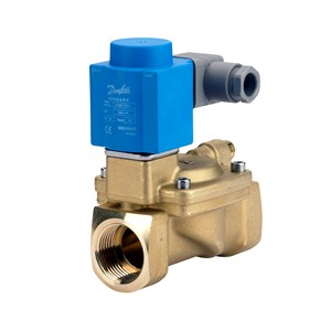 Danfoss Solenoid valve, EV220B, Function: NC, G, 1, NBR, Supply voltage [V] DC: 24.00