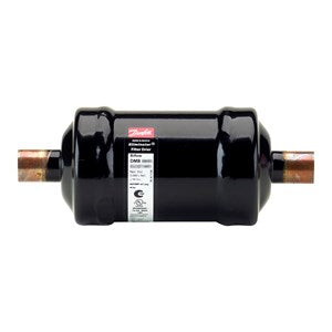 Danfoss Hermetic bi-flow filter drier, DCB, Steel Cu-plated