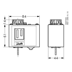 Danfoss Thermostat, KP61