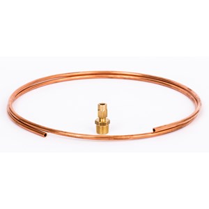 Danfoss Impulse tubes, 6 mm, R 1/2, 1500 mm, Copper Cu-DHP CW024A H040, For product type: AV(P)QM (T)