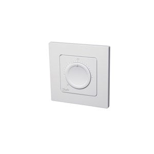 Danfoss Floor Heating Controls, Danfoss Icon, Dial Room Thermostat, 230.0 V, Output voltage [V] AC: 230, Number of channels: 0, In-wall