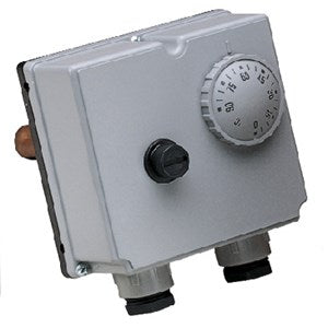 Danfoss Immersion Thermostats, ITD, Function: Dual control and limit thermostat, 0 ¬∞C - 90 ¬∞C, Factory Set Temp. Limit [¬∞C]: 80