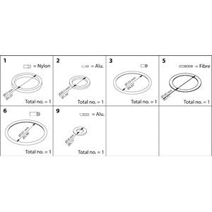 Danfoss Inspection kit, Sealing parts