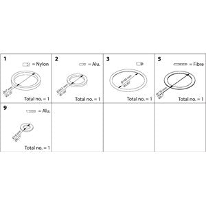 Danfoss Inspection kit, Sealing parts