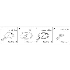 Danfoss Inspection kit, Sealing parts