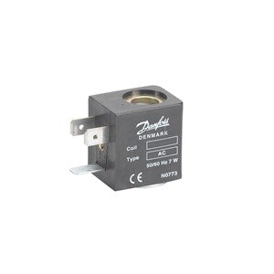 Danfoss Solenoid coil, AC110C, DIN Spade, Supply voltage [V] AC: 110, Multi pack