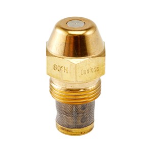 Danfoss Oil Nozzles, OD S, 2.50 gal/h, 9.29 kg/h, 60 ¬∞, Solid